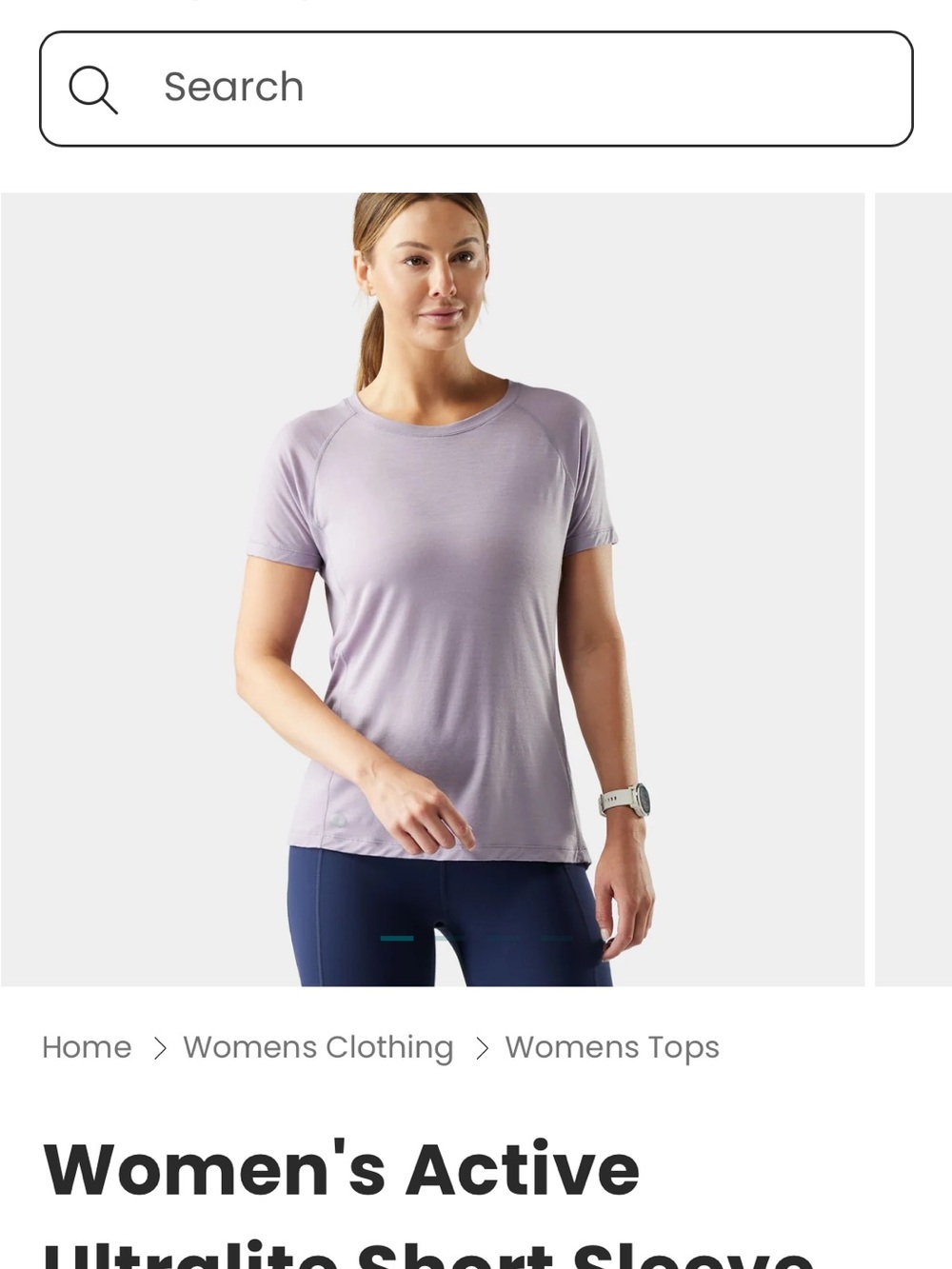 Smartwool Active Ultra-Lite Tee - Picture 3 of 3